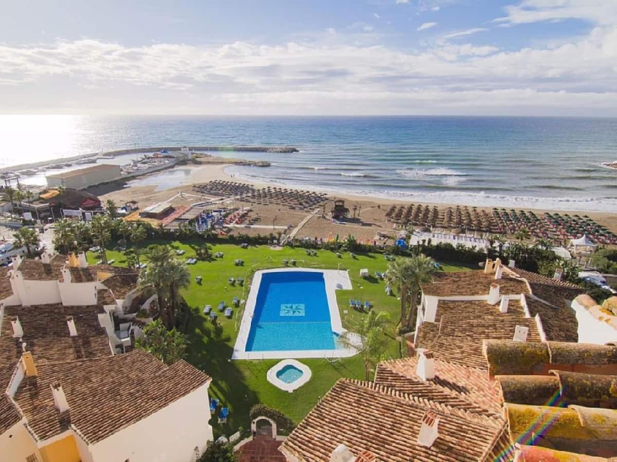Espectacular Hogar En La Playa Marbella Exterior foto